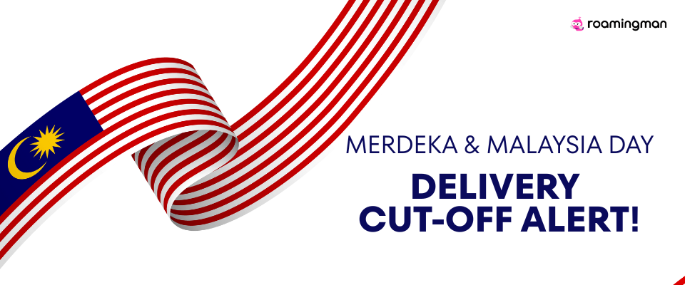 Merdeka Holiday Delivery cut off date
